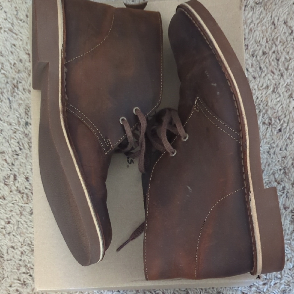 Men's Brown Leather Boots